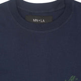 M+ LOUNGE LITE TEE IN NAVY