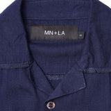 4 POCKET CUBAN SHIRT IN MIDNIGHT