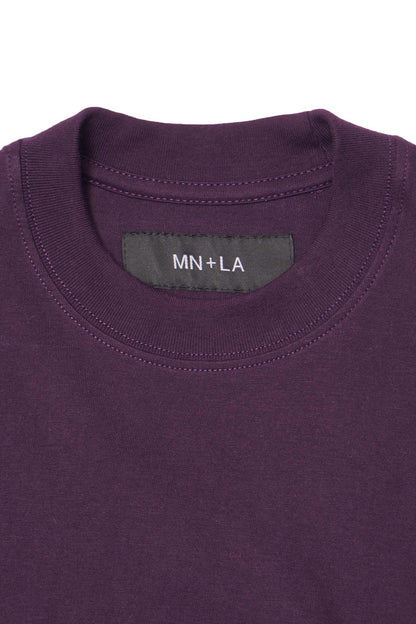 "CHOKE" TEE IN SHADOW PURPLE