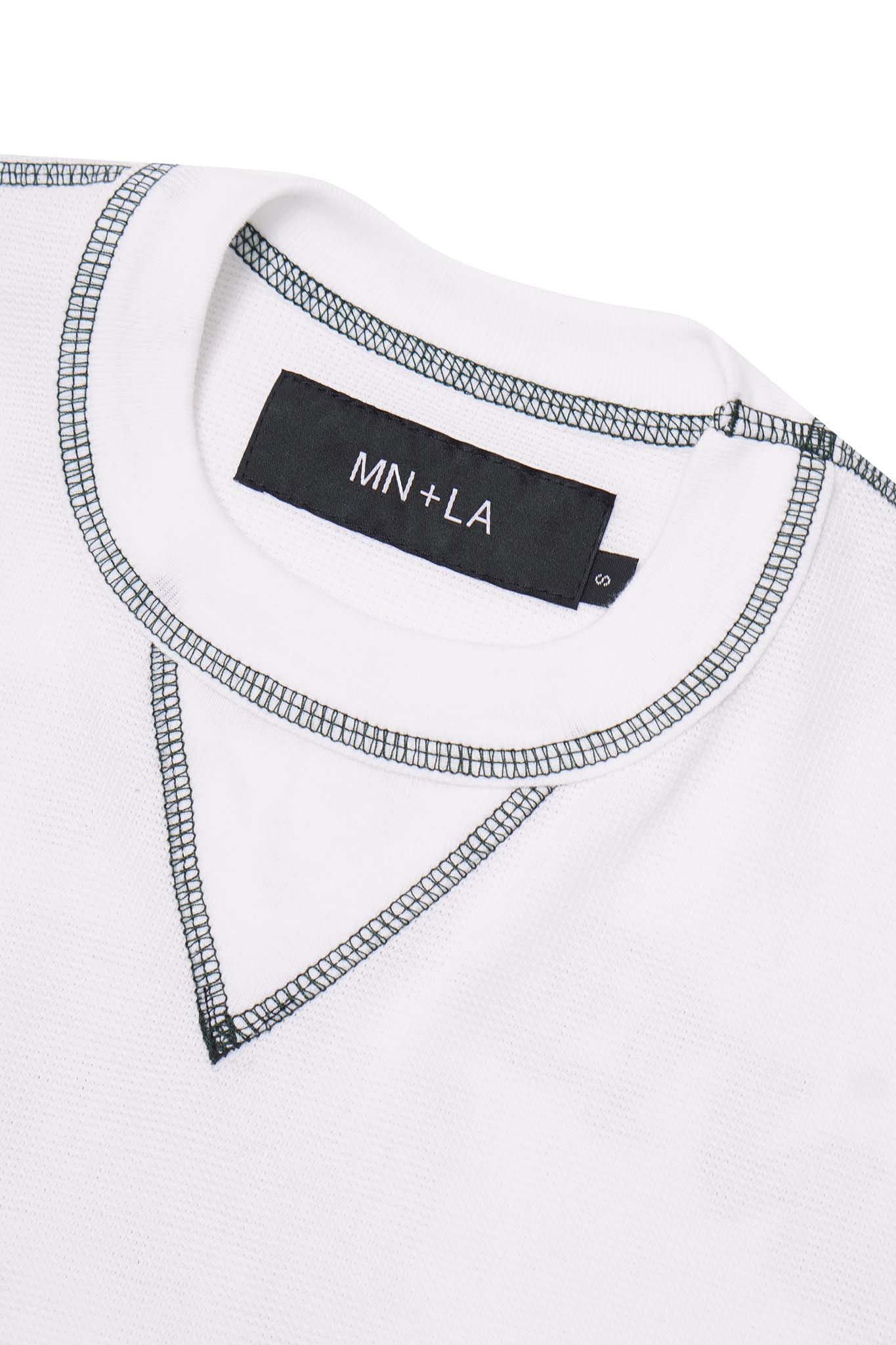 "YEAR OF THE SNAKE V2" WAFFLE TEE IN WHITE