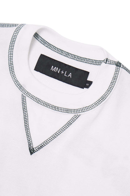 "YEAR OF THE SNAKE V2" WAFFLE TEE IN WHITE