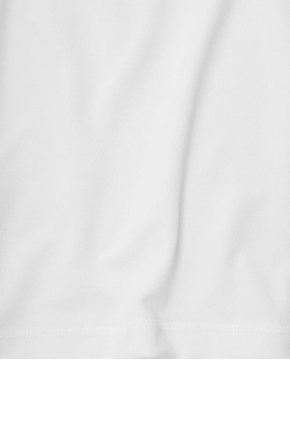 "33" TEE IN WHITE/CHARCOAL GREY