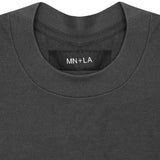 BOX TEE IN CHARCOAL GREY