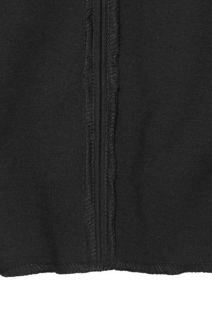 FORGED LONGSLEEVE TEE IN CAVIAR