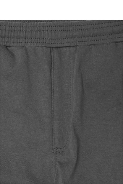 "TWIN M'$" BOOTCUT PANTS IN CHARCOAL GREY