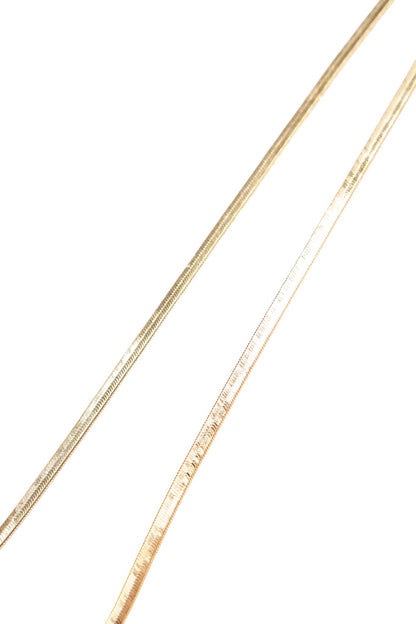 SNAKE GOLD CHAIN NECKLACE