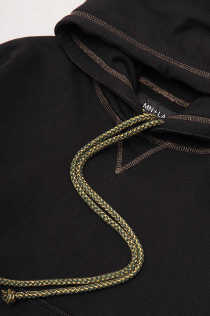 M+ EXO™ HOODIE IN ANTHRACITE/OLIVE