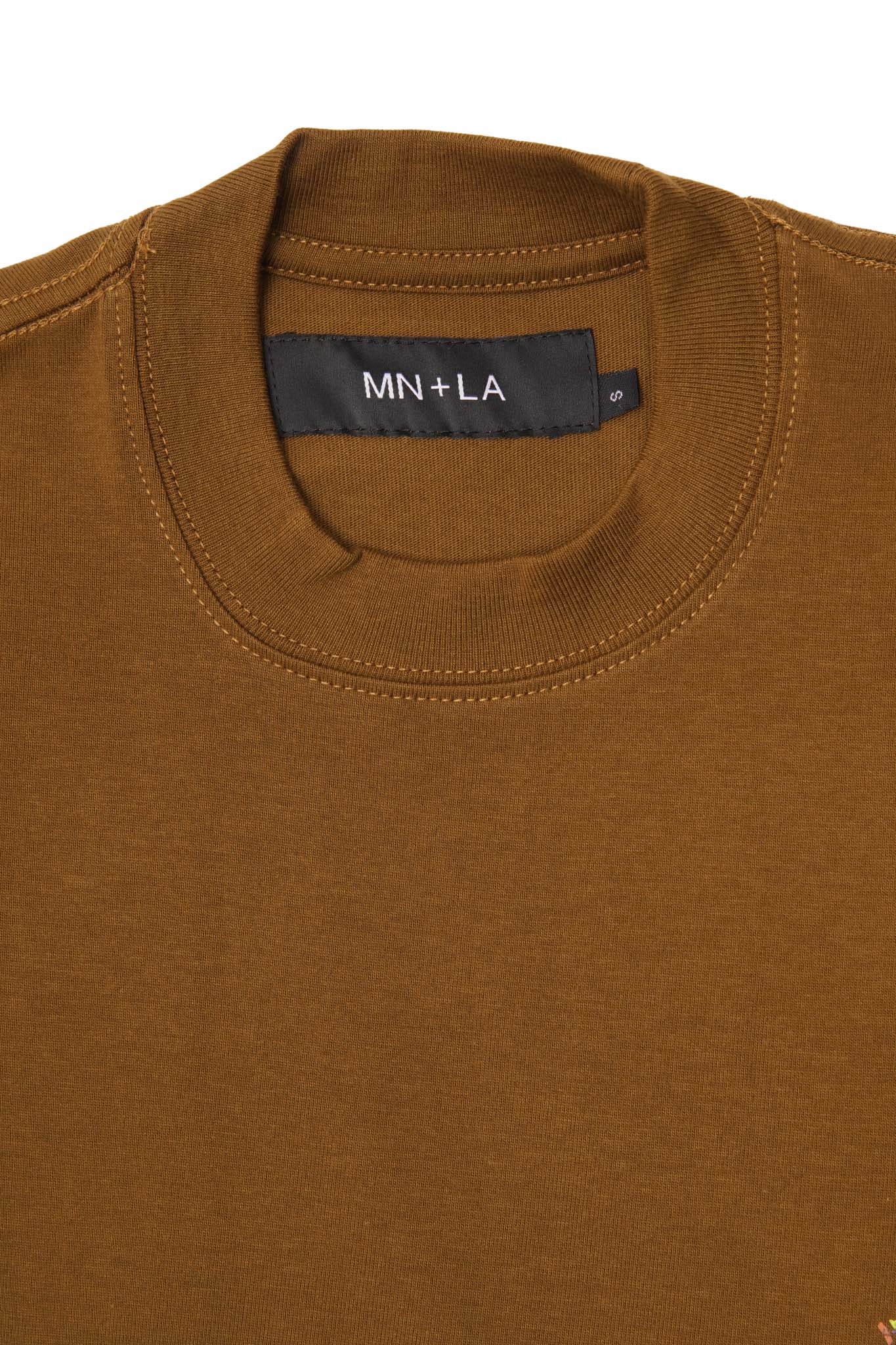 "CARNIVAL" ULTRA HEAVY TEE IN RUST