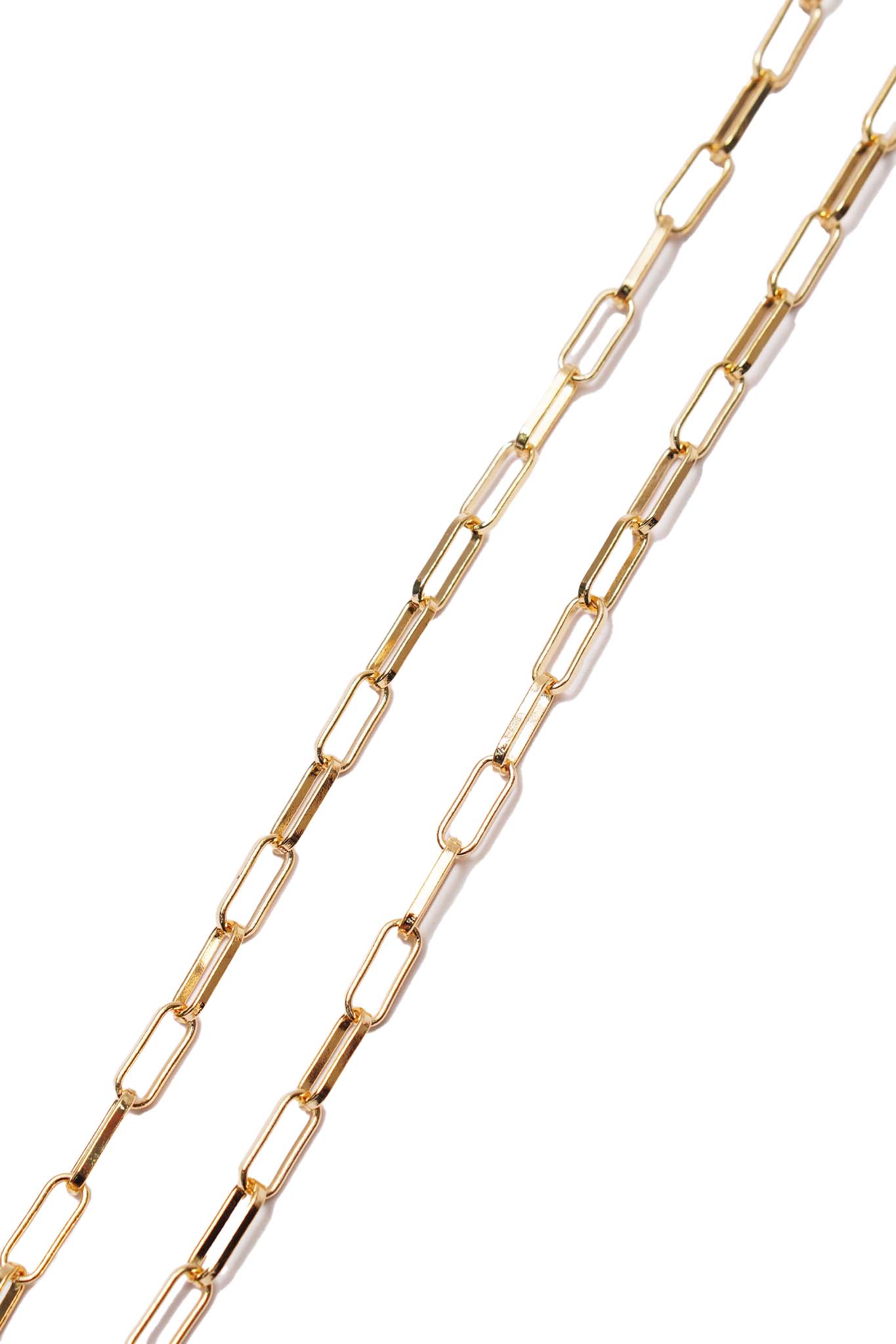 CLIP GOLD CHAIN NECKLACE