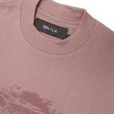 "CROWN OF THORNS" TEE IN MAUVE