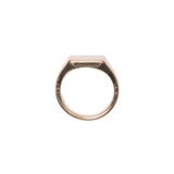 BLOCK GOLD RING