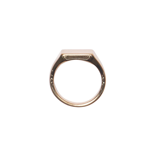 BLOCK GOLD RING