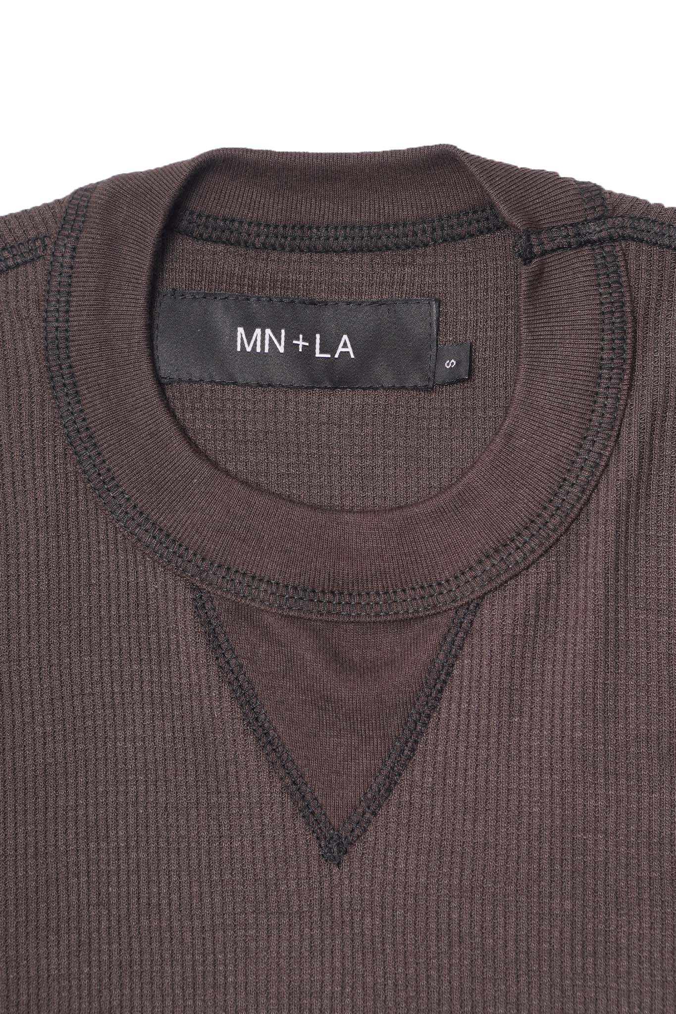 EXO™ MILITIA BOX WAFFLE TEE IN CHARCOAL GREY