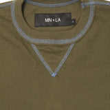 WAFFLE EXO™ MILITIA BOX TEE IN OLIVE