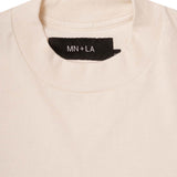 MOCK NECK LITE TEE IN ORGANIC COTTON