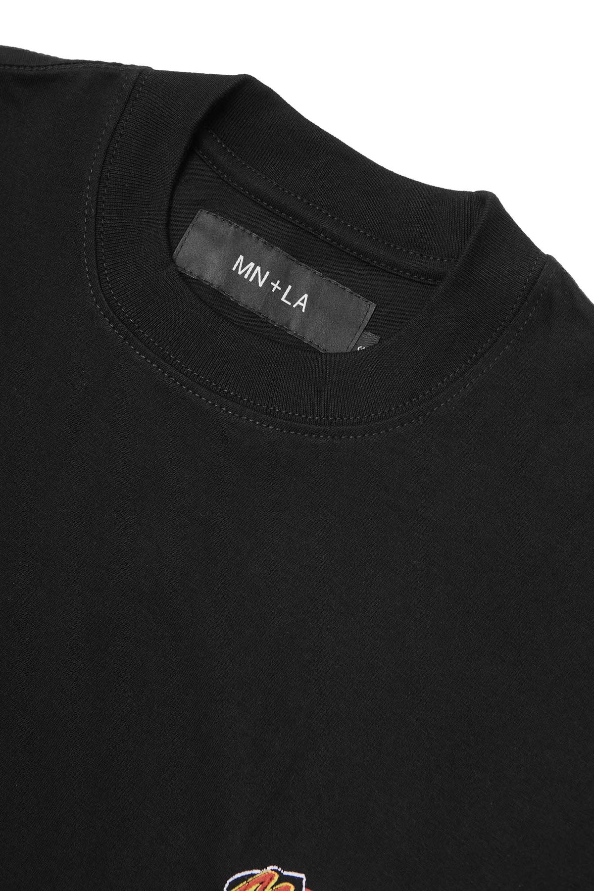 "SPLICED UP" LOGO TEE IN ANTHRACITE