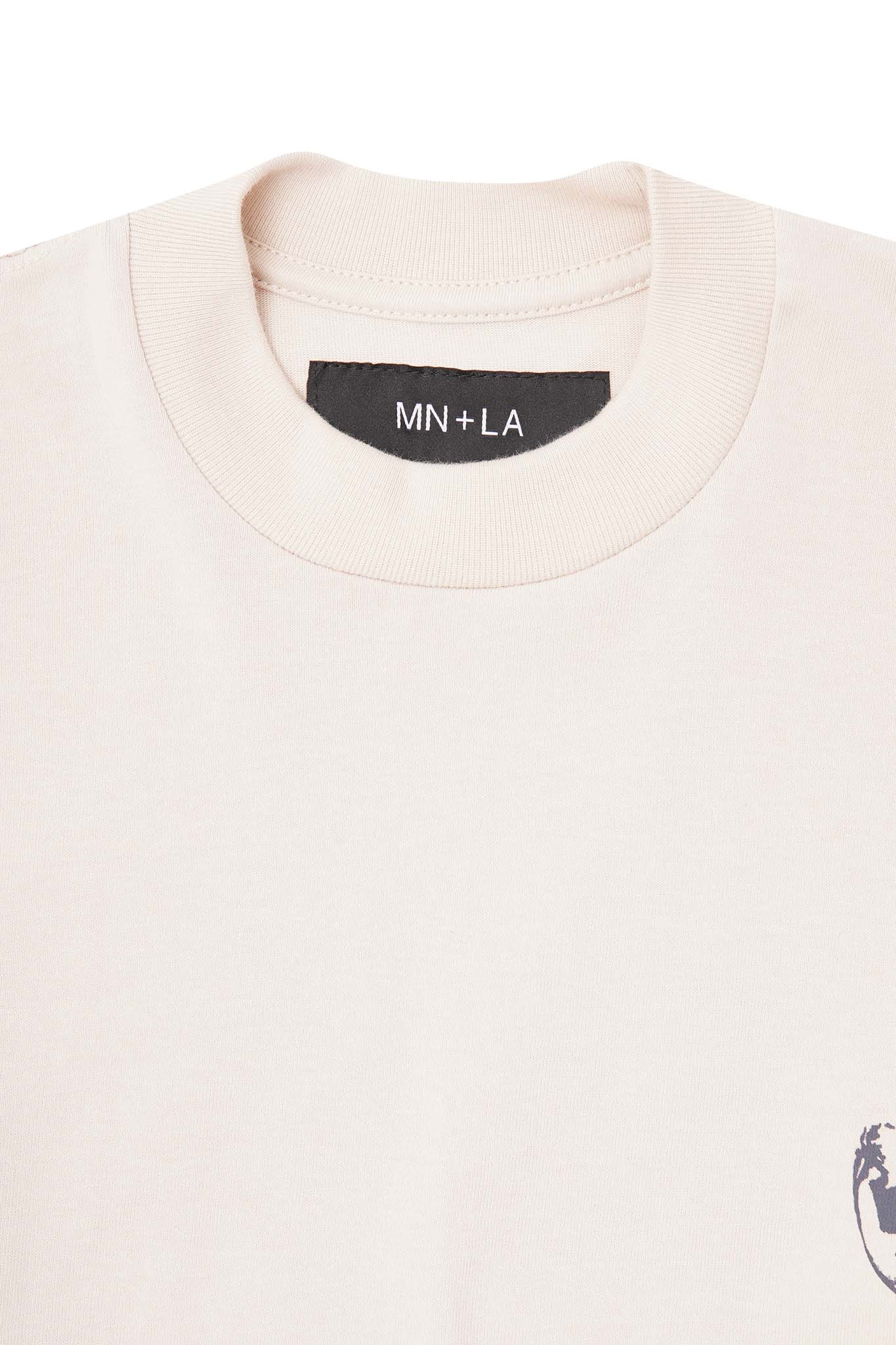 "SOUFFRE IN SILENCE" ULTRA HEAVY TEE IN OAT