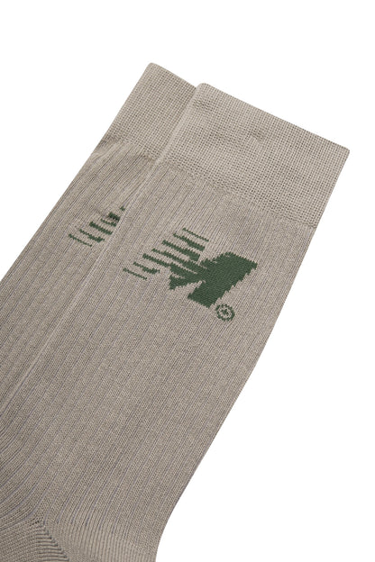 "OUTDOOR EXPLORATION" SOCK IN SAGE