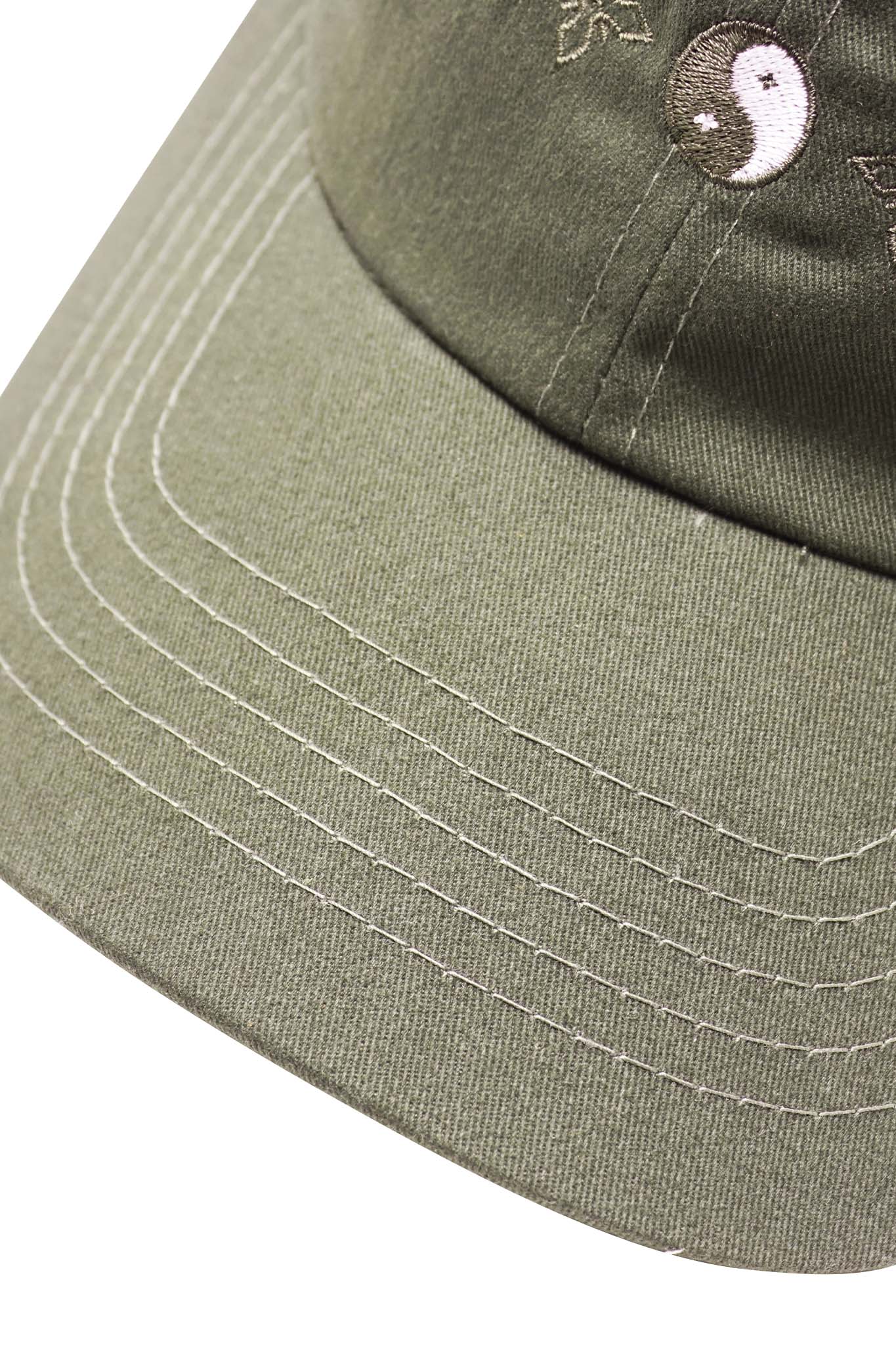"BALANCE" 6 PANEL HAT IN OLIVE