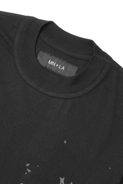 "HITTER" V3 MOCK NECK LITE TEE  IN ANTHRACITE