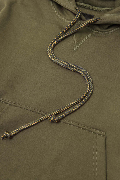 MILITIA HOODIE IN OLIVE