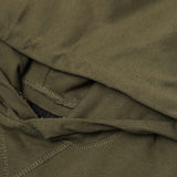 CUTOFF HOODIE V2 IN OLIVE