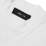 MILITIA LONGSLEEVE WAFFLE TEE V3 IN WHITE