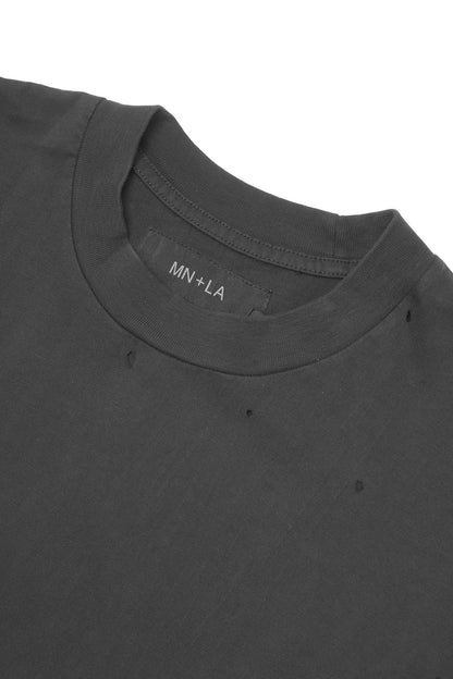TATTERED BOX TEE IN CROW