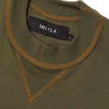 EXO™ MILITIA LONGSLEEVE TEE V3 IN OLIVE/RUST