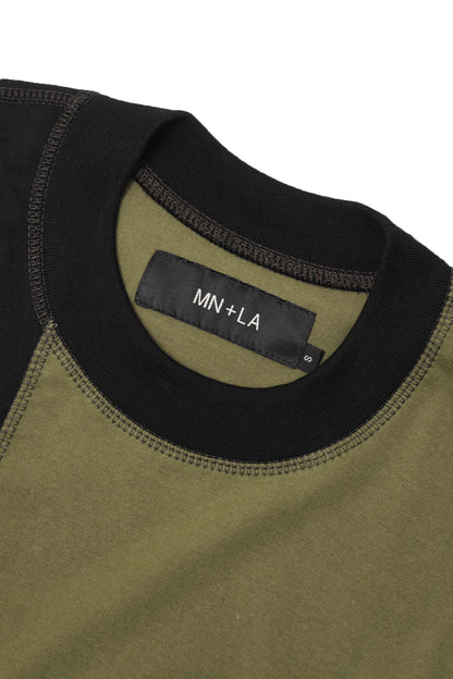 "PATCHWORK" POCKET TEE IN TERRAIN