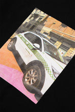 "POLICIA" TEE IN CAVIAR