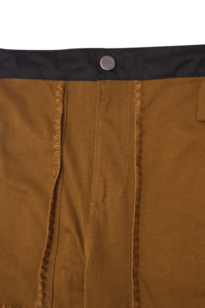 INCA BOOTCUT PANTS IN RUST