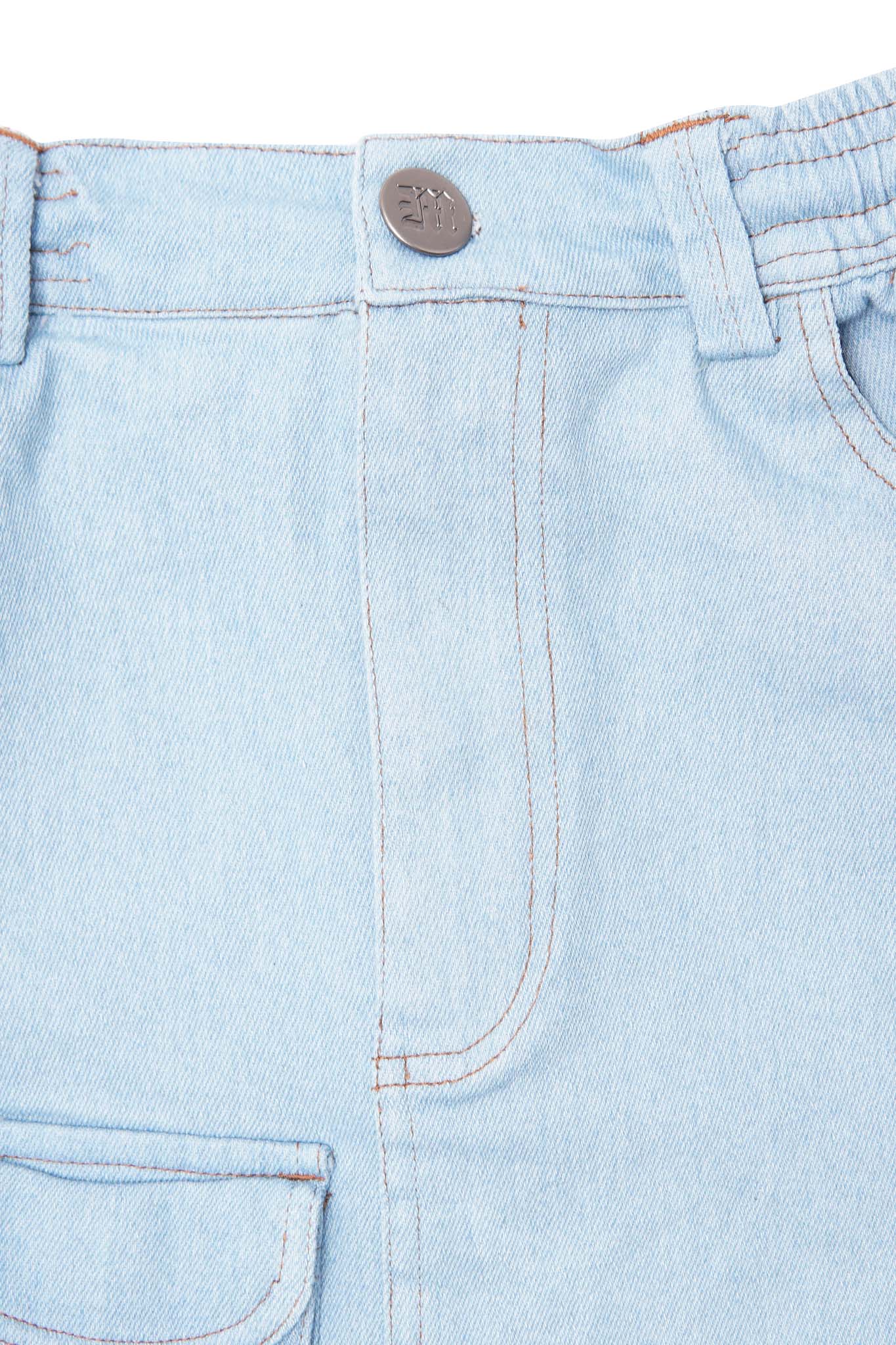 LITTLE HUMAN™ FIELD SKIRT IN VAPOR BLUE