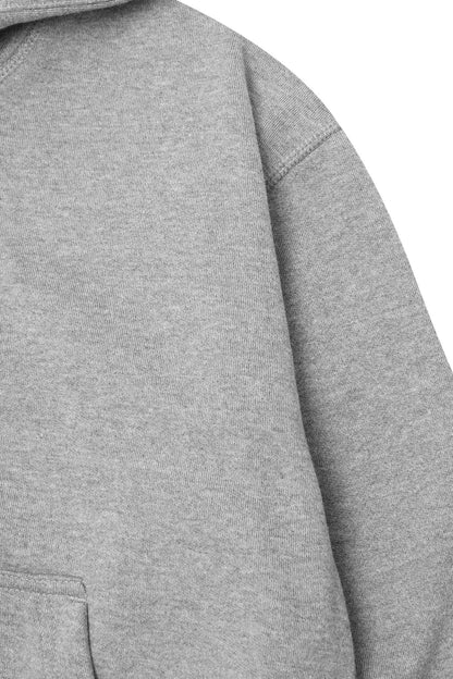 MILITIA HOODIE IN HEATHER GREY
