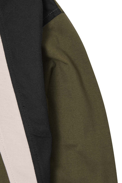 "NEEDLEWORK" LITTLE HUMAN™ JACKET IN OLIVE