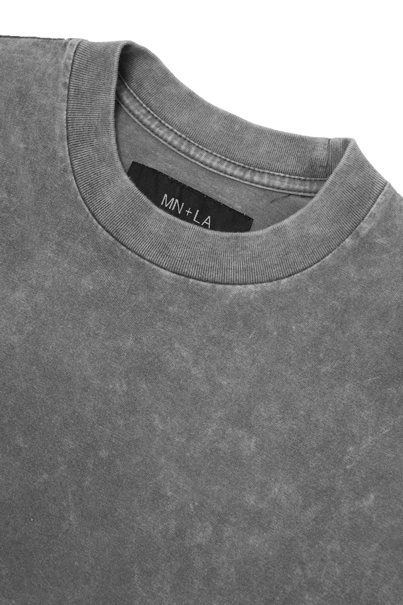 LONGSLEEVE TEE IN MOON GREY
