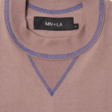EXO™ MILITIA LONGSLEEVE TEE V3 IN MAUVE/AZURITE