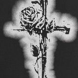 "CITY OF ANGELS" TEE IN ANTHRACITE