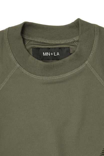 "ARE WE THERE YET?" TEE IN OLIVE