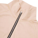 QUARTER ZIP L/S TEE V2 IN ALABASTER