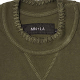 INCA SWEATSHIRT IN OLIVE