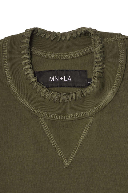 INCA SWEATSHIRT IN OLIVE