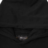 "ECHOES OF HEAVEN" HOODIE IN CAVIAR