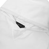 "THORN M'$" HOODIE IN WHITE