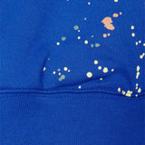 "PAINT SPLAT" LITTLE HUMAN™ HOODIE IN ELECTRIC BLUE
