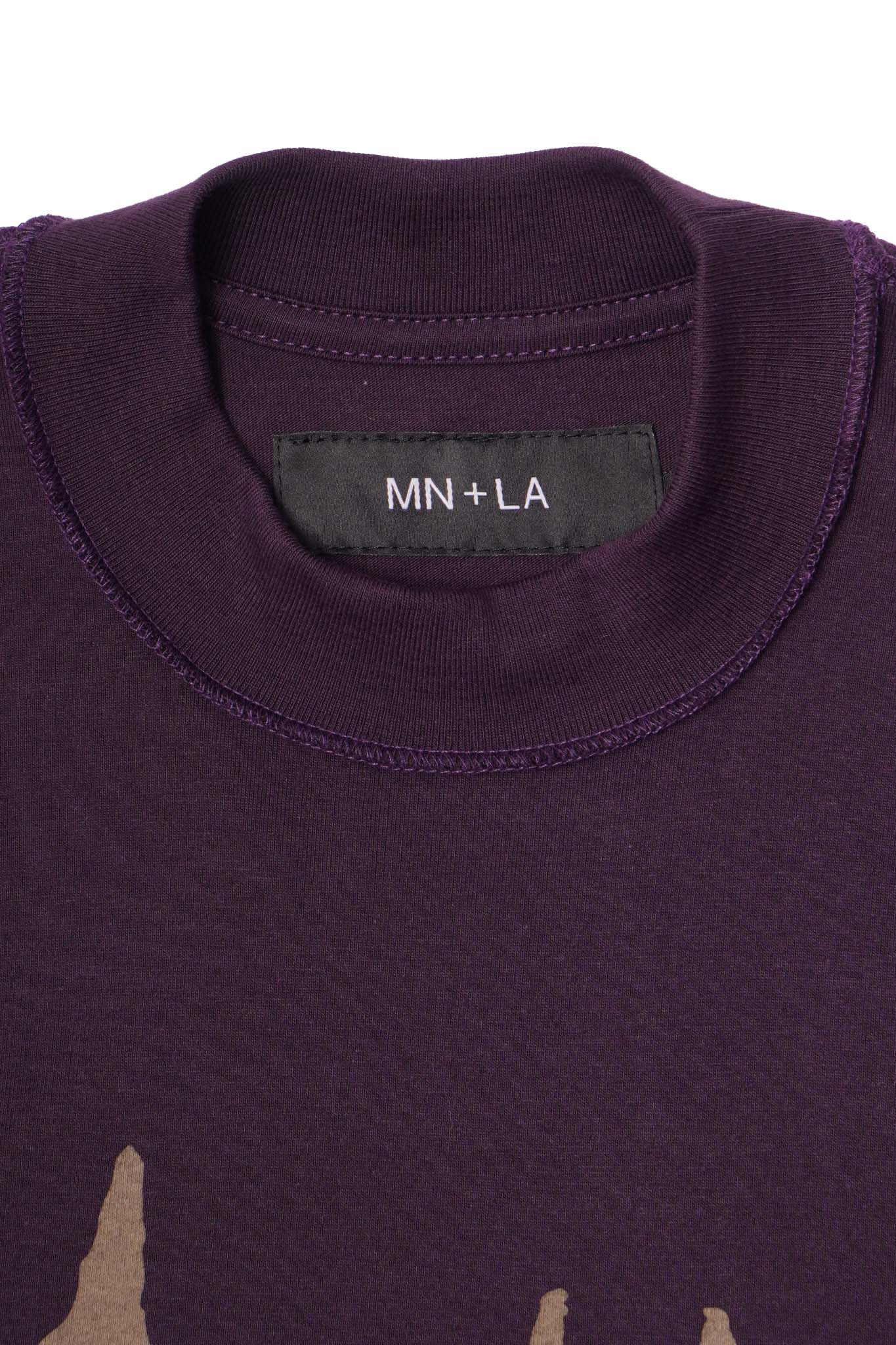 "HELL HOUNDS" TEE IN SHADOW PURPLE