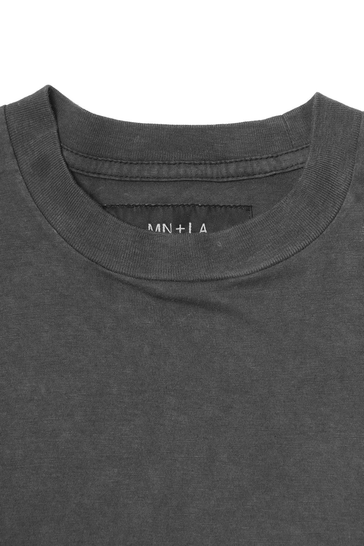 CHOP CHOP TEE IN AGED NOIR