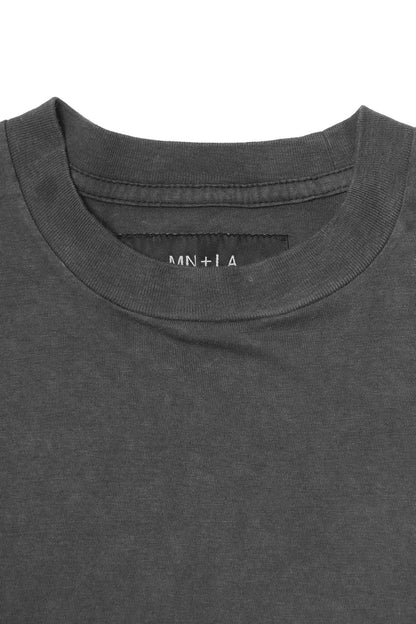 CHOP CHOP TEE IN AGED NOIR
