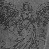 "DIGITAL ANGEL" TEE IN CEMENT