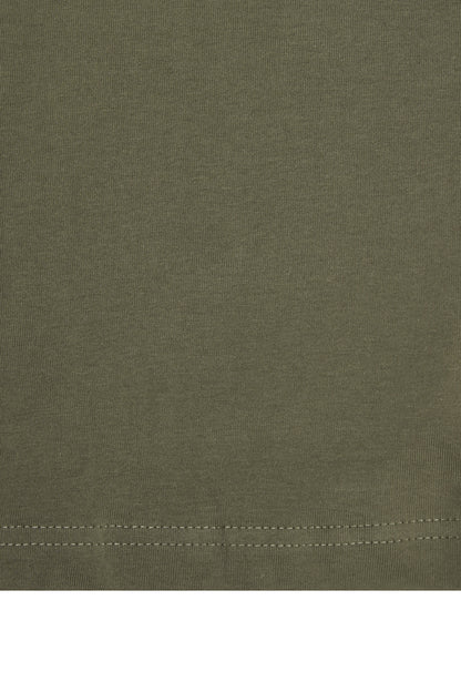 "SPIRIT WALKER" ULTRA HEAVY TEE IN OLIVE